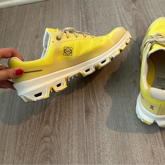 Loewe x ON Cloudventure Sneakers - Pale Yellow - Picture 15 of 16